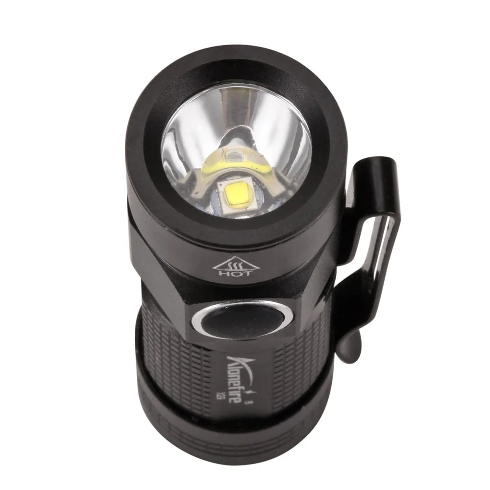 X29 LED Portable Mini Led Flashlight 12 hr Long endurance Fishing hiking child lady Backpack Hat Pocket Torch CR123A battery